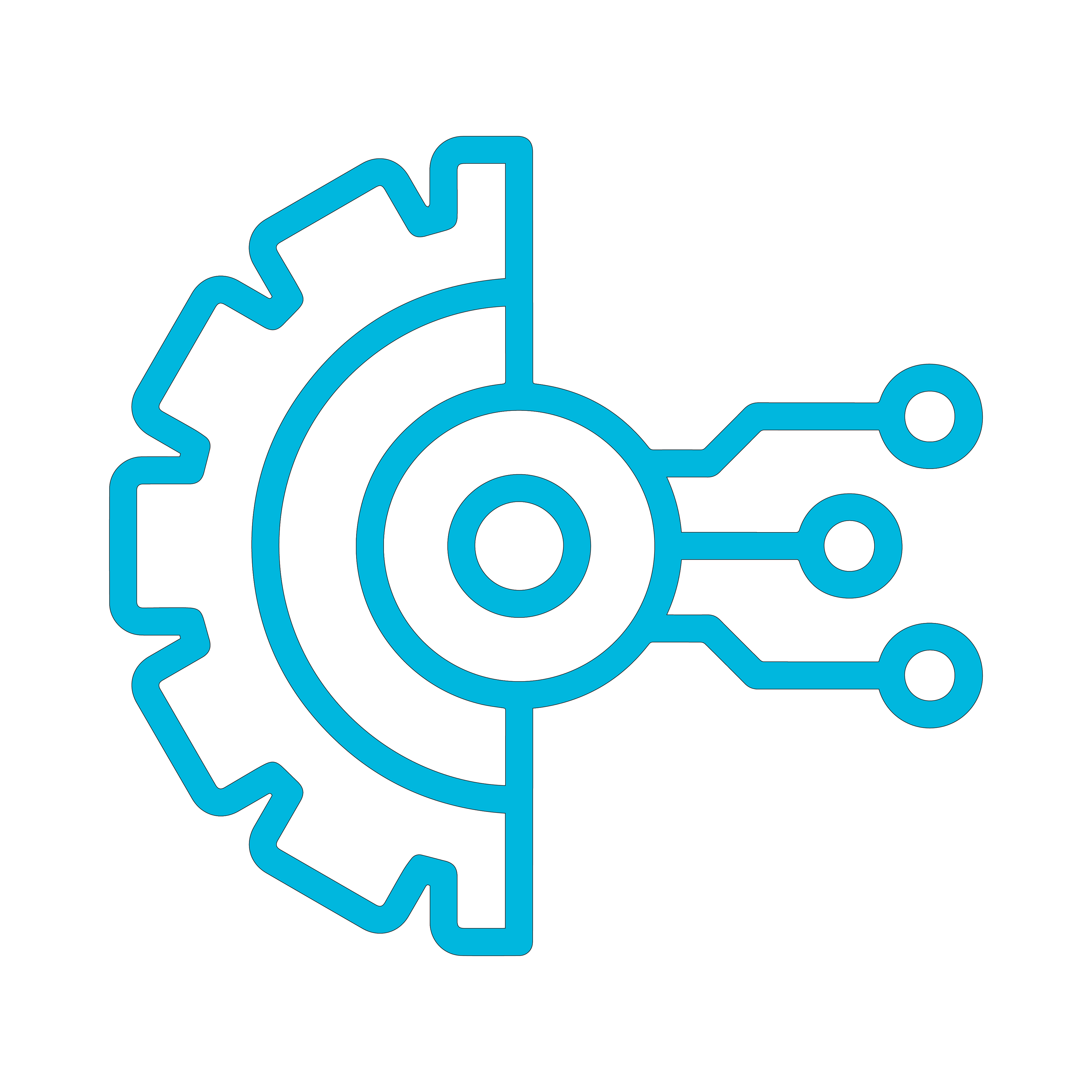 Digital Transformation Icon